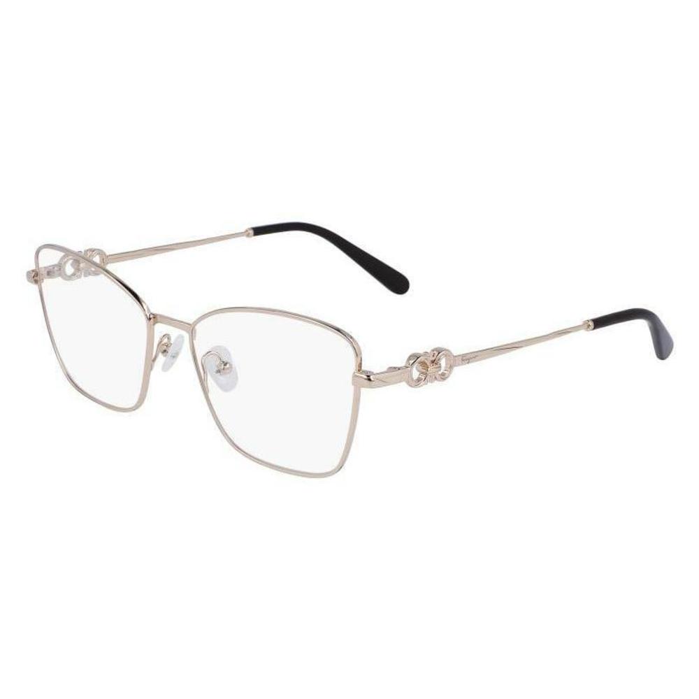 New Salvatore Ferragamo SF 2224 770 Rose Gold Eyeglasses 54/17/140